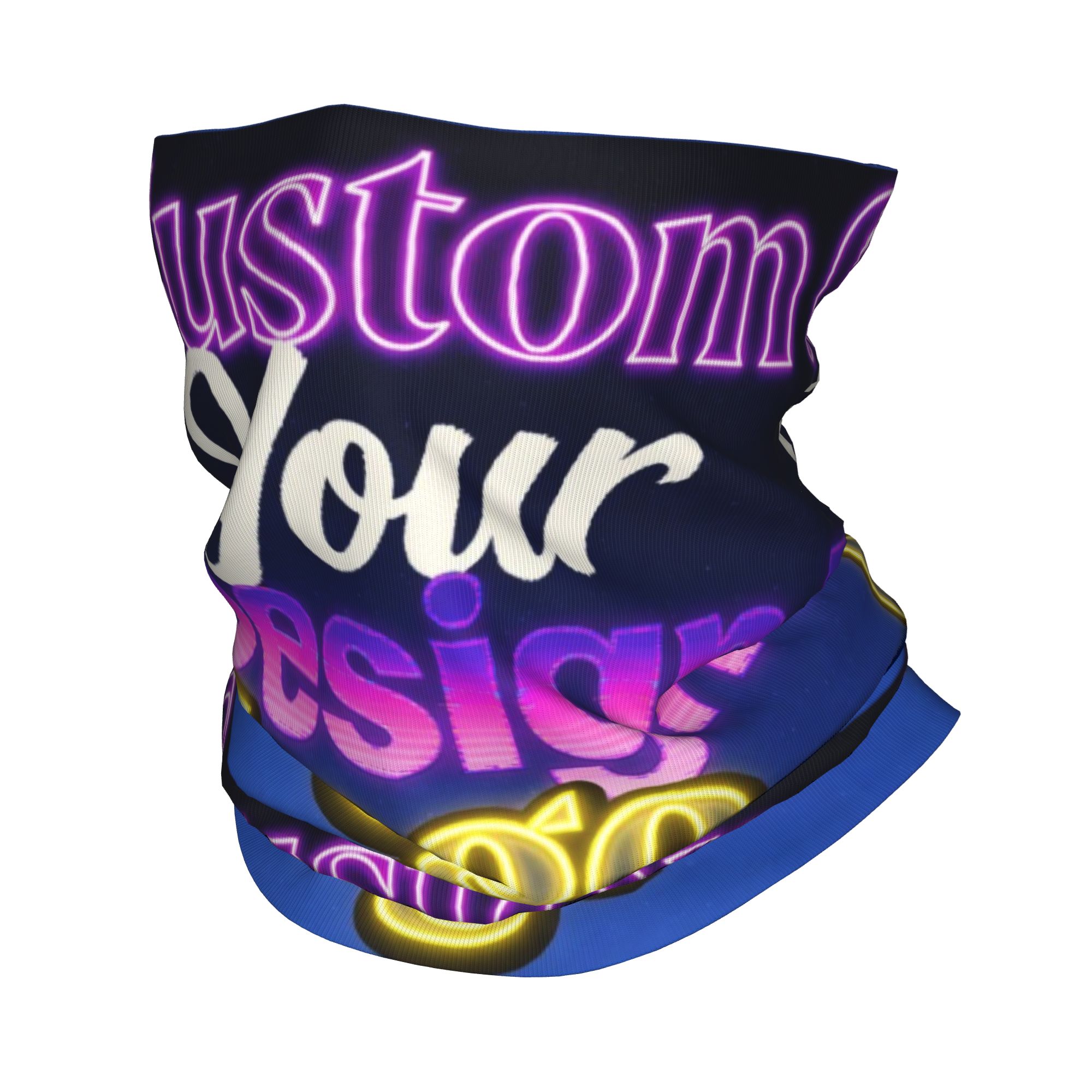 Neck Warmer Tube - Bandana Personalizada com Seu Design, Aquecedor