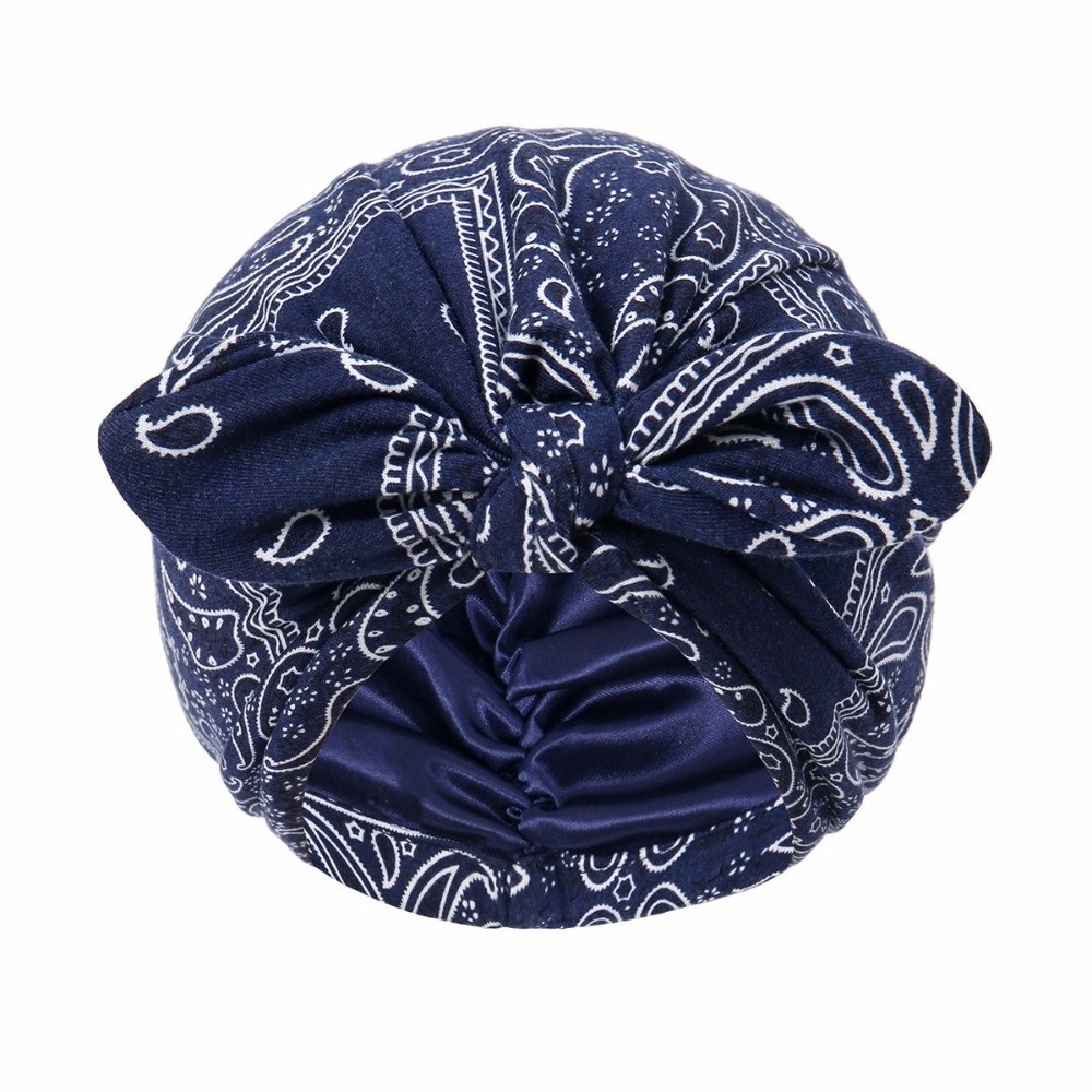 Bow Tie Pre Tied - Turbante Bandana Forrado de Cetim com
