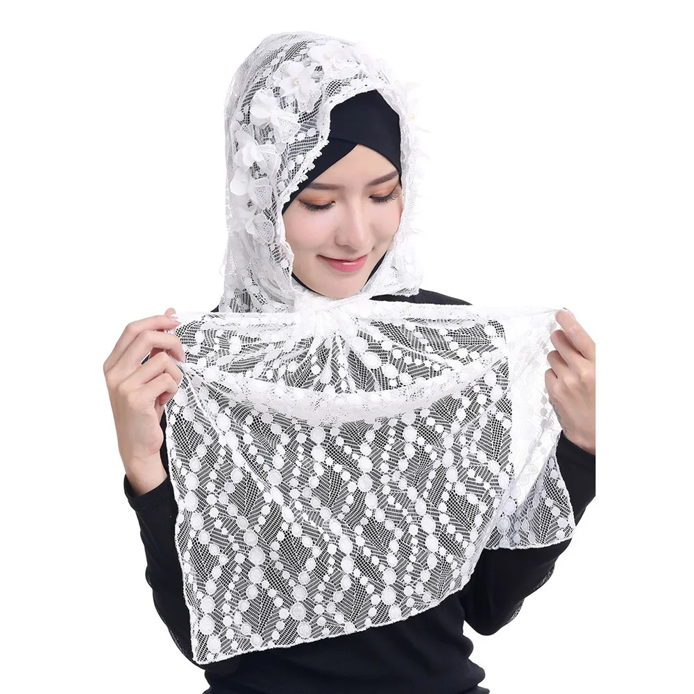 Stole Wedding Shawl - Cor pura respirável feminino lenço de