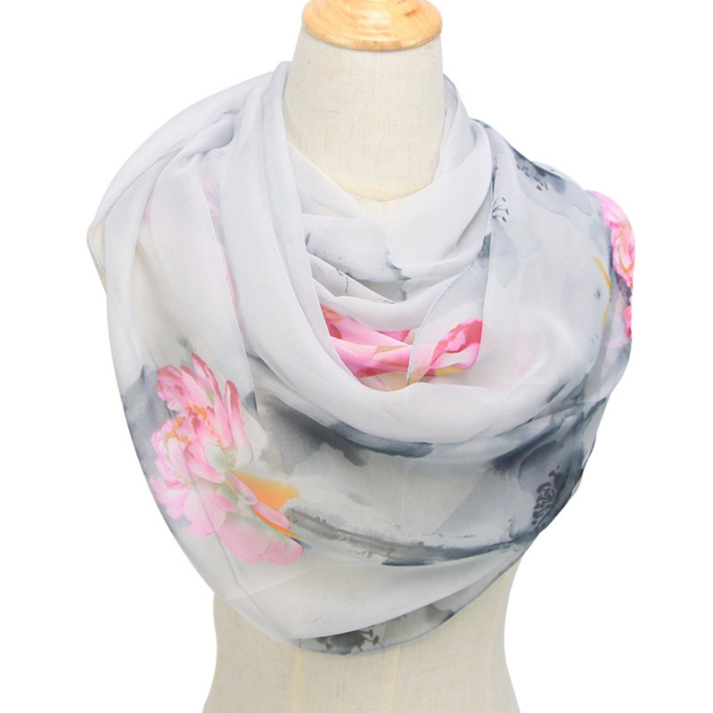 Face Scarf Mask - Lenço de seda feminino, lenço ultra