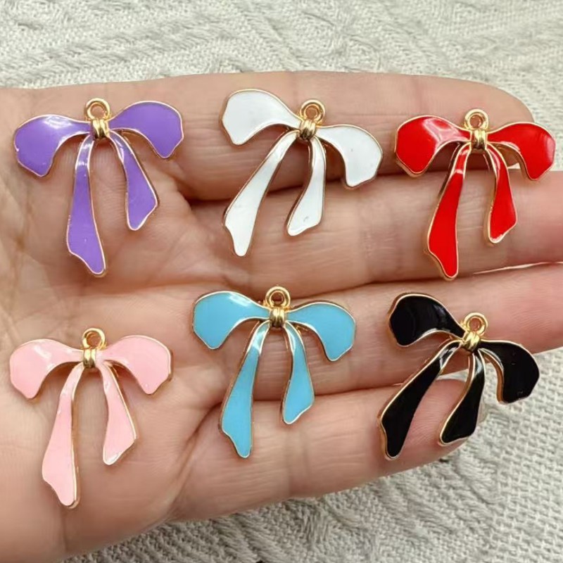 10 peças de Pingentes de Metal - Bow Tie Pre Tied avaliação e preço