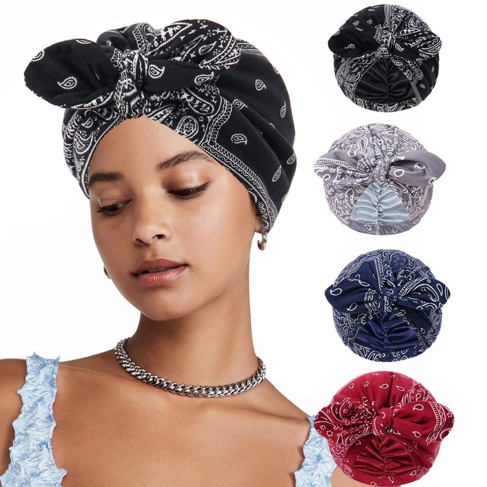 Turbante de Cetim Forrado com  - Bow Tie Pre Tied avaliação e preço